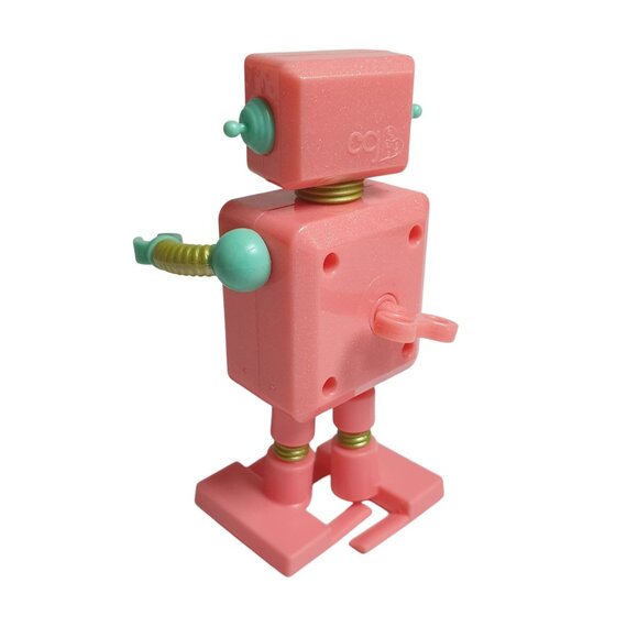 Our Generational Doll Pink Wind Up Toy Robot Does NOT Walk Spring Issues - Picture 2 of 5